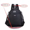 School Bags Women's Crocodile Pattern Leather Backpack Shoulder Messenger Bag Small