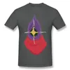 Heren t shirts kleding doden cellen slijm vechten roguelike game rood blobespierre mode mode short mouw t-shirt