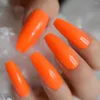 Faux Ongles Amande Moyenne Presse Sur Gel Couverture Complète Stiletto Ombre Faux Long Rouge Nude Artificielle Acrylique Nail Kit