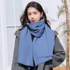 Sciarpe autunno lana di lana sciarpa da donna invernale a scialle di scialli mantieni la pashmina calda foulard a maglia cashmere
