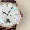3WF Мужские часы, оснащенные Cal.39-59 Автоматическое движение цепного обмотки 40-мм сапфировое хрустальное стекло римское циферблат водонепроницаемый