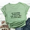 T-shirts pour femmes 22 normes étaient russe cyrillique coton femmes chemise unisexe drôle été décontracté à manches courtes haut Hipster Shrit Slogan Tee