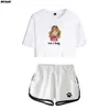 Womens TShirt Women TshirtsMen Hoodie Rebekah Wing Merch Beki Fluffy Print Summer WomenGirl Sets Sexy Short Topsshorts Suit Two 230317