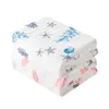 Quilts Goodbaby Musselin-Steppdecke, 6-lagige Mulldecke, Wickeldecke für Babys, Spuckdecke, Baby-Geschenk, superweiches Badetuch, 119,9 x 119,9 cm, 230317