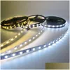 2016 LED -strips 5m 24V IP65 Waterdichte flexibele strip 5050 300 LED -verlichtingstape Ribbon Outdoor Decoratie Warmwhite Wit RGB Rood druppel DE DHPT6