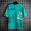 Men's T-Shirts Summer Harajuku Fashion Korean Printing Short Sleeve ops ee Casual Clothing Streetwear rend 230317