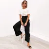 Women's Pants & Capris Women High Waist Wide Leg Palazzo Lounge Trousers With Belt Pockets