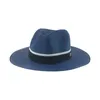 Straw hoed hoeden voor vrouwen strandhoed zomer hoeden luxe casual band riem letter stijl brede randzonnen bescherming