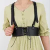 Gürtel 2023 Mode Leder Damen Breiten Gürtel Bund Korsett Hohe Taille Frauen Schlank Sexy Hosenträger Für Mädchen Harness