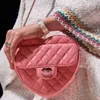 23SS Designer Channel Women Chanei Bag Gift Box Package Messenger Bag Shoulder Strap Versatile Temperament Women Casual Wallet Round Bag