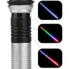 LED rave brinquedo 2pcs brinquedos de sabre de luz para crianças sabre oyuncak luminous jedi sabre laser espada iluminam pishing lightstick gift laser sword 230317