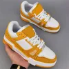 Men Designer Sneakers Trainer Casual Shoes printing Rubber Canvas Leather Sneaker Denim Monograms Shoe without Box zg31