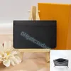 3 emplacements de crédit Mini porte-cartes Porte-clés Porte-monnaie M60703 louiseity couverture de luxe mode gaufrage Sacs à fleurs marron Femmes viutonity mens pochette Cuir véritable