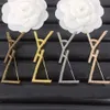 Design Gold Broochs Luxurys Desinger Brooch Women Y Letter Brooches Suit Pin Fashion Jewelry Clothing Decoration High Quality Accessories