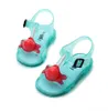 Sandals Mini Melissa Lollipop Girl Sandalen Nieuwe mini sed meid jelly schoenen kinderen sandalen kinderen strand niet -slip toddlder candy sh19018 z0315