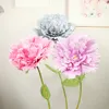 Window display large flower flannelette peony wedding stage party background decoration props simulation peony artificial flowers