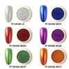 Ongles paillettes miroir poudre Rose or bulle métallique couleur Art Gel polissage Chrome flocons Pigment décoration manucure