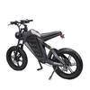 Bike Vintage Style 48V 750W Mountain Moped 20 Inch Fat Tire 30AH Battery Road Ebike Electric Bicycle
