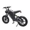 Vélo électrique Vintage Style gros pneu 48V 750W montagne cyclomoteur Ebike 20 pouces gros pneu 30AH batterie route EBike vélo électrique