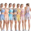 Active Set Professional Fitness Body Building Post Set Women Summer Quick Dry Running Training Yoga High Elastic Tight Two Piece Suit