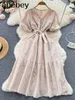 Casual Dresses 2022 Elegant Summer Female Fashion Clothing Dress Clothes Dresses for women Sexy Outfits Midi Long Beach Sundress Casual Robe W0315