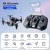 V30 Mini Drone 8K 1080P HD Caméra WiFi FPV Drones Air Pression Altitude Tenir Une Clé Télécommande Hélicoptère Pliable Quadcopter Jouet Dron