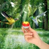 Other Bird Supplies Flower Hummingbird Ring Feeders For Outdoors Garden Backyard Pet Yard Water Drinking