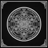 Nappe Nappe Pendule Pentacle Magique Runes Autel Divination 49 49cm