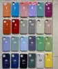 Coques de téléphone en silicone Doublure peluches Résistant aux rayures Coque souple antichoc pour iPhone 15 14 13 12 Mini 11 X Xs Xr Pro Max 8 7 Plus avec emballages de vente au détail