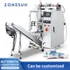 ZONESUN Macchina per sigillare il riempimento automatico di sacchi di liquidi Latte di soia Bevanda da latte Riso Vino Stampa della data Produzione di imballaggi ZS- GFYT320