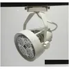 2016 LED -glödlampor Par30 40W 50W Spotlight Par 30 20 BB med fläkt för smyckekläderbutik Galleri Track Rail Light Museum Lighting Drop Deli DHB9A