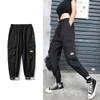 Women's Pants & Capris Cargo Women Men Summer 2023 Ribbons Hip Hop Casual Joggers Trousers Streetwear Harajuku Sweat