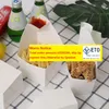 Fries Box Chips Bag Chips Cup Party Afscheiding wegwerp Food Paper -pakket Fastfoodhouder