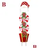 クリスマスデコレーションヤードサインステークスデコレーションサンタクロースパティオアウトドアホリデー装飾飾りフェスティバルイヤー装飾