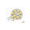 2016 Lampadine a LED 5 pezzi Bianco caldo G4 Luce Bbs 5050 Smd 1W 3W 4W 5W 300Lm 24 LED Lampadario Casa Auto Rv Marine Barca Illuminazione interna Dc D Dh0Yh