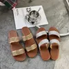 Hausschuhe Hausschuhe Damen Luxus Strass Mode und bequem Offene Zehen Damen Oberbekleidung Große Sandalen Designer Slides Schuhe Z0317