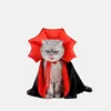 Kedi Kostümleri Cadılar Bayramı Perro Puppy Kostüm Komik Evcil Köpek Pelerin Pelerin Cosplay Giysileri Noel Festivali Kitty Cape Aksesuarları