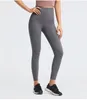 LL Women Yoga Leggings Fitness Nono Pant Legging Vita alta Hip Lift Pantaloni da jogging casual elastici 6 colori LL785