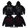 Heren Hoodies Sweatshirts Street Fashion Label Revenge Letter Love Hot Diamond Rhinestone Losse pluche pullover trui sweater Hip-Hop Ins Men