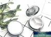 50pcs/partia proste trzyprzepustowe metalowe pudełka na pigułki Pusty DIY Organizer pojemnik srebrny