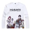 Heren t shirts trinity zeven de goochelaars t-shirts mannen hiphop lange mouw anime shirt arata kasuga cosplay motivs vrouwen