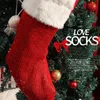 Christmas Decorations Candy Bags Non-Woved Santa Stocking Gift Bag Home Party Decoration For