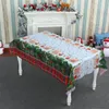 Table Cloth QTOBEI TB1 Tablecloth Rectangular Christmas Decoration For Party Dinner European Style Ornaments Family Restaurant Cover