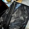 고급 스킨 쇼핑백 최고의 품질 퀼팅 레이디 원 어깨 겨드랑스 가방 고급 디자이너 토트 여성 패션 매일 휴대용 통근 가방