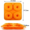 Bakvormen 4 holes cake mal 3d siliconen donut mallen niet stok bagel pan keuken accessoires gereedschap gebakje chocolade muffins donuts