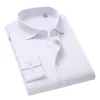 Chemises habillées pour hommes Bureau pour hommes Tenue de soirée Four Seasons Chemise à manches longues 2023 Business Casual Loose Top Male High-End Brand Plus Size