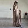 Ubranie etniczne Ramadan Eid Hooded Abaya Women Modlitwa odzież muzułmanin jilbab luźna długa sukienka Abayas Dubai Turcja Islamskie ubrania Djellaba Femme 230317