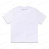 Camisetas masculinas 22ss vtm witte codificado de barra fofo tempo impressão digital Moda casual solteira de mangas curtas e feminino Trendência T230317