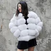 レディースジャケットCX-G-A-245Dファッション本物の毛皮の服女性​​衣服コートアウトウェア冬のコートウーマンズウィメンズ