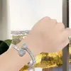 Bedelarmbanden hartvormige armbandje strijkbeen verfraaiing geschenken messing sieraden charmes voortreffelijke polsakgang voor Valentine Girls vrouwen